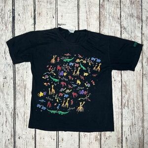 Vintage 1980s Africa Tourism Vacation Destination Travel 80s Tshirt